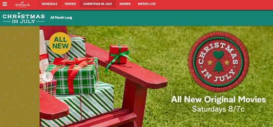 Christmas in July via Hallmark! - Golden Gift Box