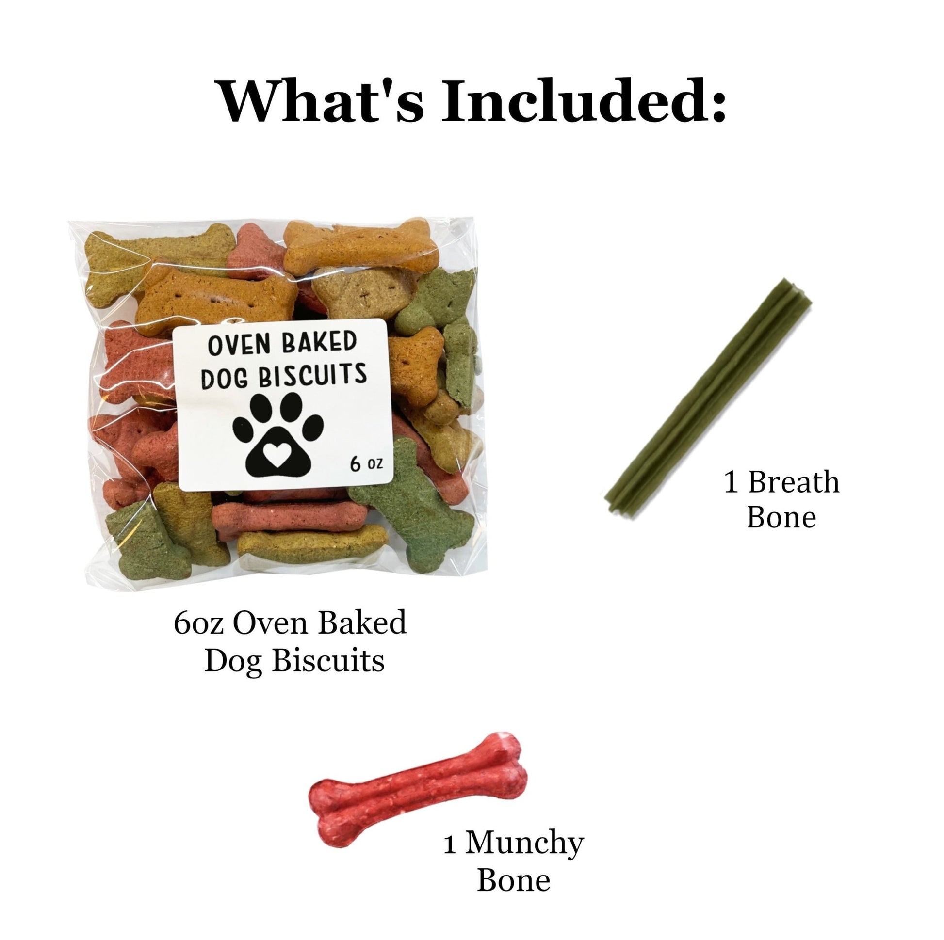 Barker Box - Dog Bones, Treats, and Toys - Golden Gift Box