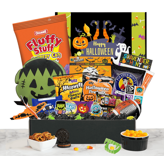 Golden Gift Box Presents: The Ultimate Halloween Treats Collection - Golden Gift Box