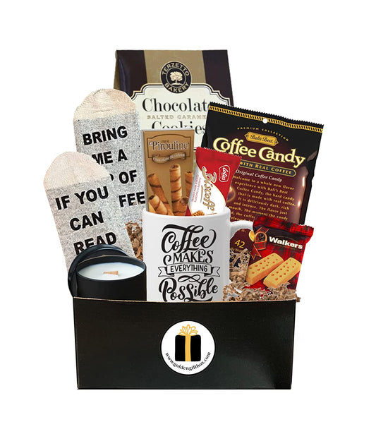 Today is Social Media Day! Try Out Our Challenge! Social Media +Coffee = YUM! - Golden Gift Box