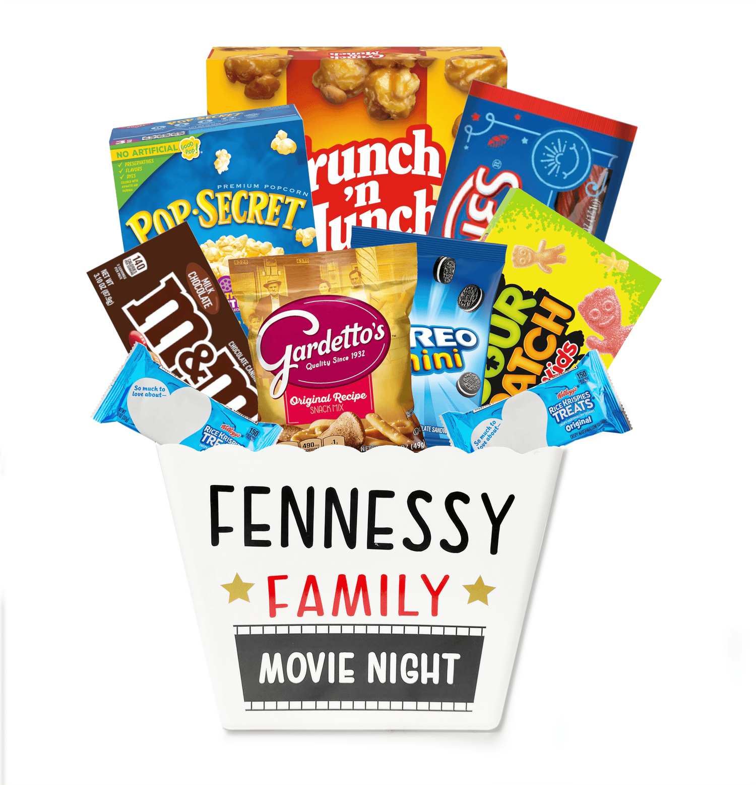 Gifts for Families - Golden Gift Box