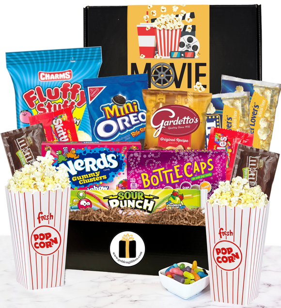 Ultimate Movie Night Gift Basket