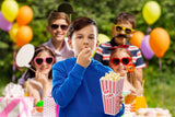 Birthday Movie Night Gift Set – Snack-Filled Popcorn Bucket with Birthday Surprises