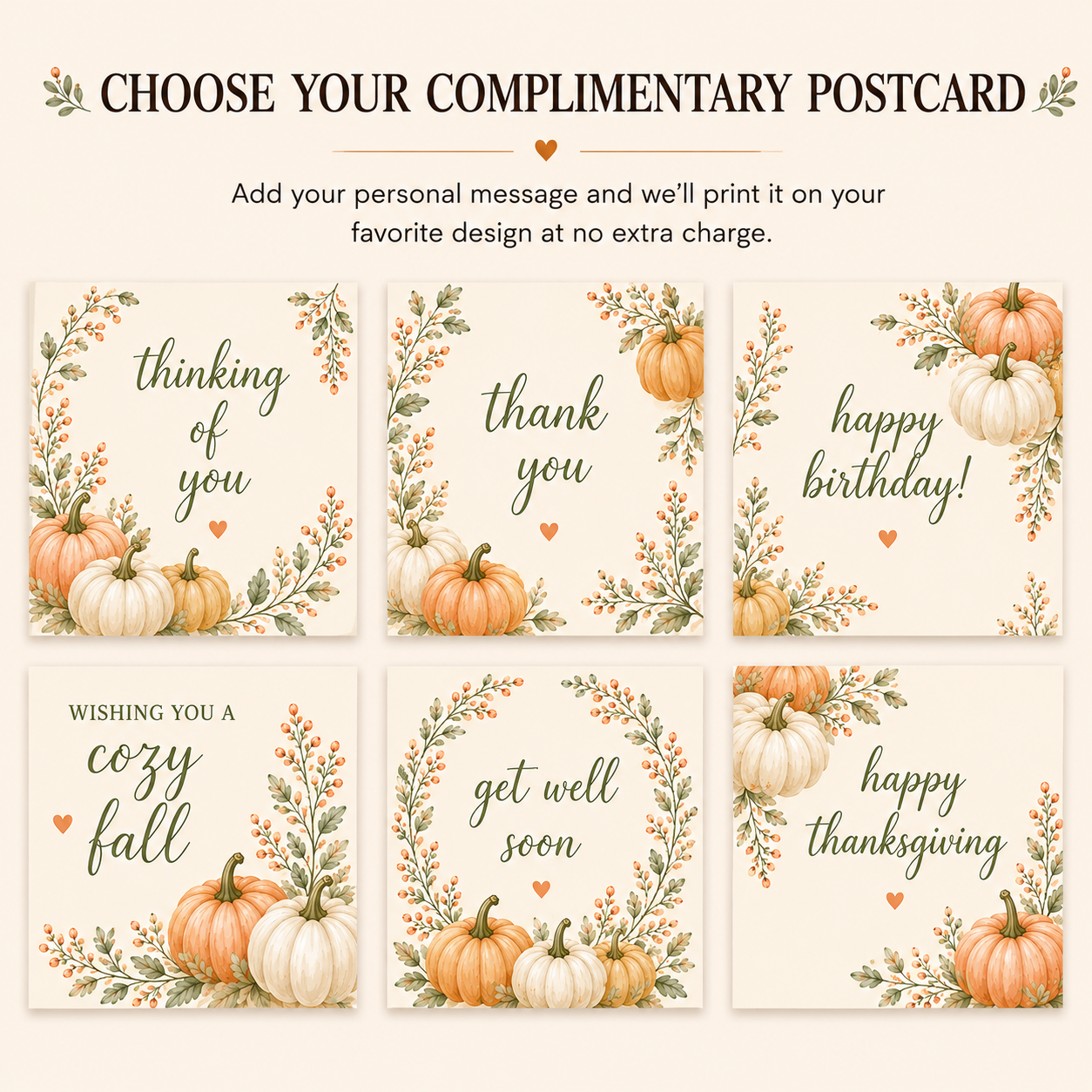 Cozy Fall Tea Gift Box with Pumpkin Mug