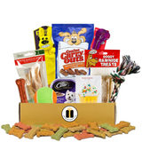 Deluxe Barker Box - Dog Bones, Treats, and Toys