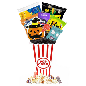 Halloween Individual Movie Night Gift Basket - (Several Varieties)