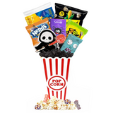 Halloween Individual Movie Night Gift Basket - (Several Varieties)