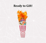 Halloween Individual Movie Night Gift Basket - (Several Varieties)