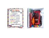 Halloween Essentials Kit – Candy Gift Bag with Card & Treats (Set of 12)