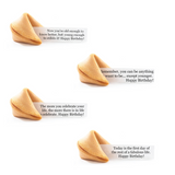 Happy Birthday Fortune Cookies (All Ages) - Unique Gift With Funny Messages (9ct)