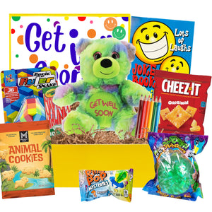 Get Well Care Package for Kids - Multicolored Bear