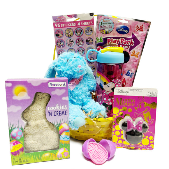 Minnie Mouse Easter Basket - Fun For Girls 3-10 Years - Hours Of Fun For Easter Egg Hunts And Easter Activities!