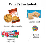 Movie Night Gift Set - Popcorn Bucket, Popcorn, Snacks (Peanut Butter Cookie)