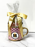 Hug in a Mug Gift Set, Pink - Coffee, Tea & Cocoa Gift Box