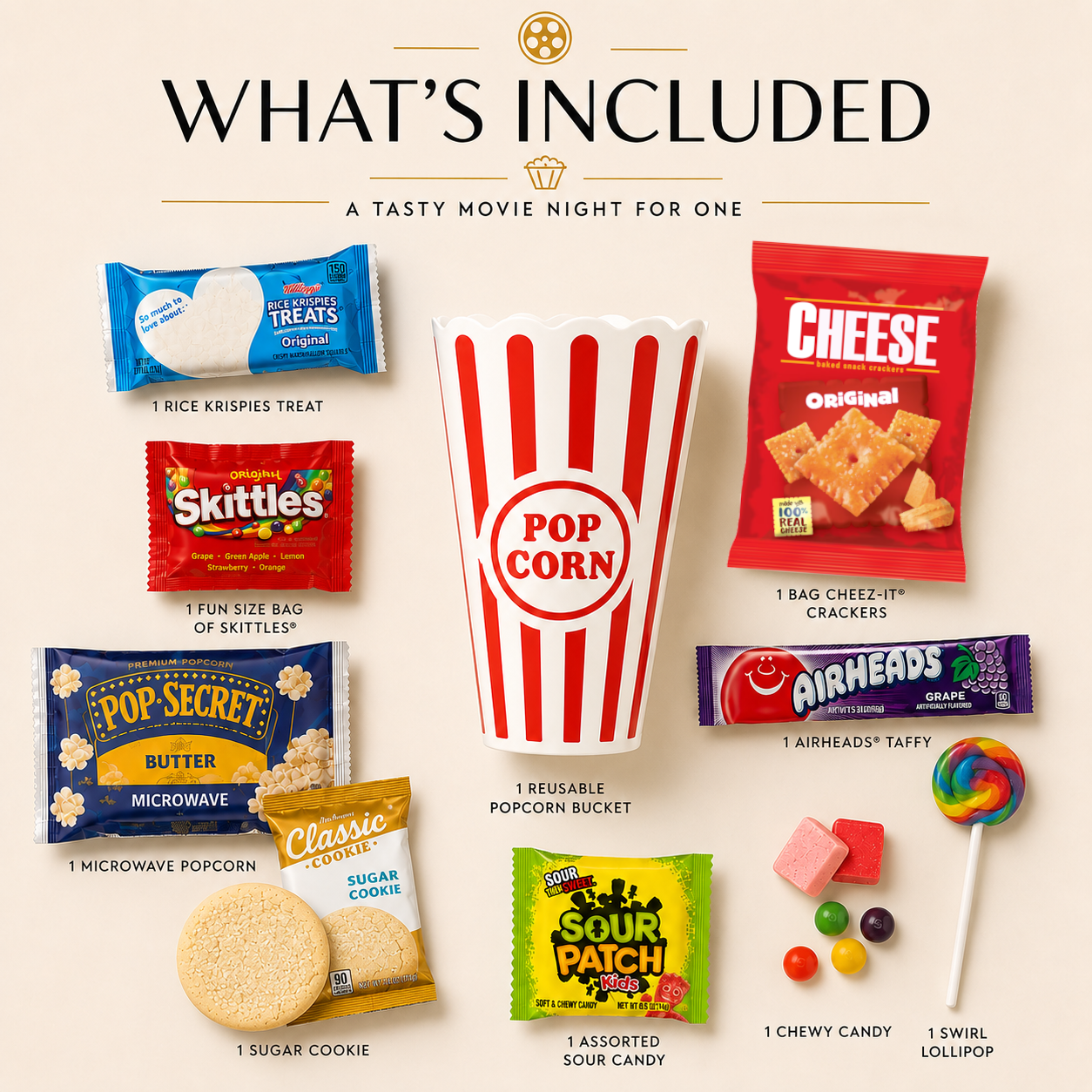 Sugar Cookie Movie Night Gift
