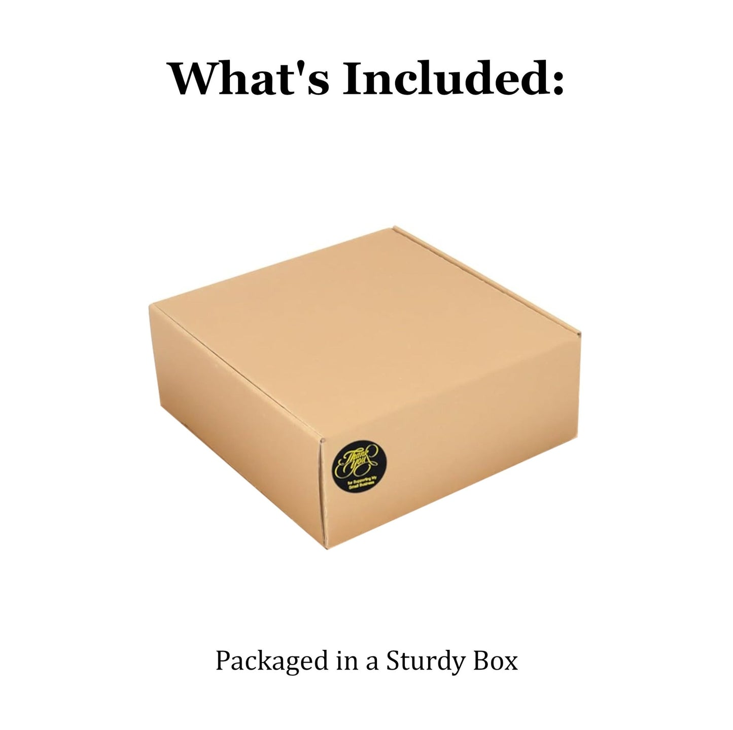 Barker Box - Dog Bones, Treats, and Toys - Golden Gift Box