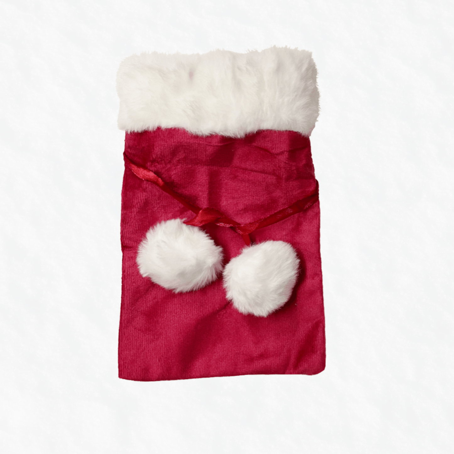 Christmas Eve Kit – Santa Key, Magic Reindeer Food &amp; Sleigh Bell Ornament in Santa Sack - Golden Gift Box