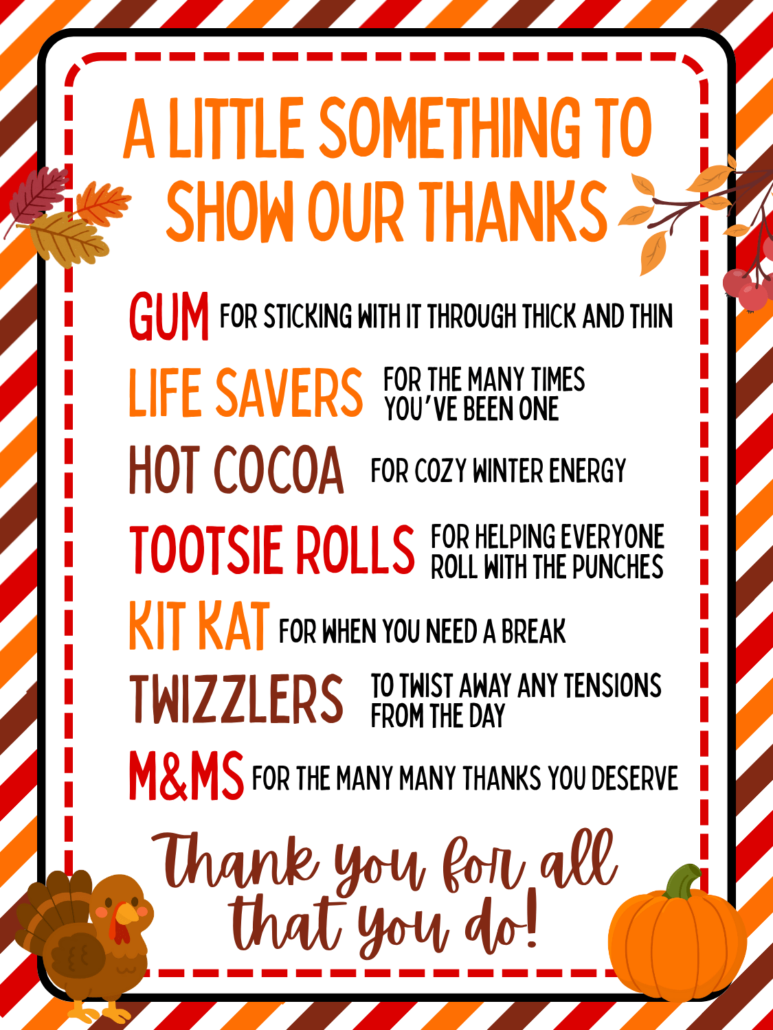 Fall Staff Appreciation Kit (Set of 12) – Sweet Autumn Treat Bag for Teachers, Coworkers & Employees - Golden Gift Box