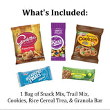 Feel Better Soon Gift with Variety of Snacks - For Someone Recovering from Surgery or Injury - Golden Gift Box