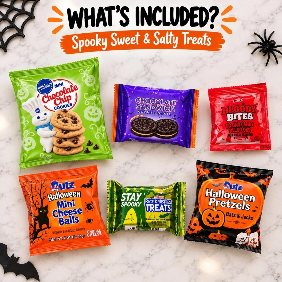 Filled Halloween Boo Bucket - Golden Gift Box