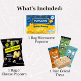 Halloween Individual Movie Night Gift Basket - (Several Varieties) - Golden Gift Box