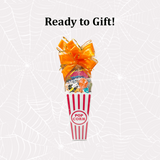 Halloween Individual Movie Night Gift Basket - (Several Varieties) - Golden Gift Box