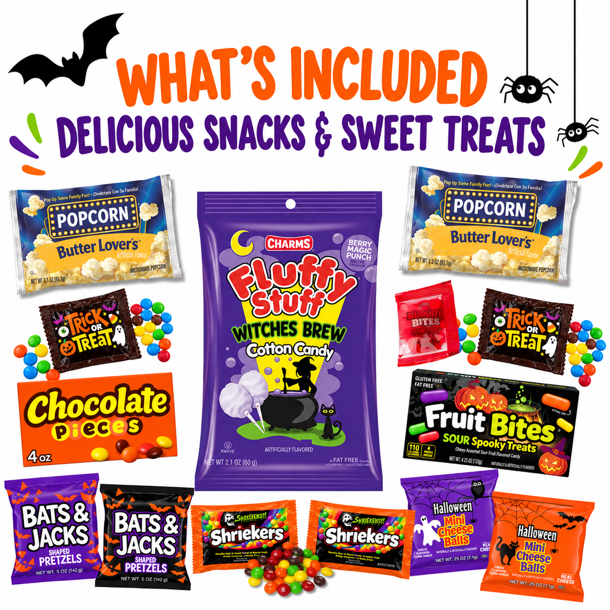Halloween Movie Night Gift Box - Golden Gift Box