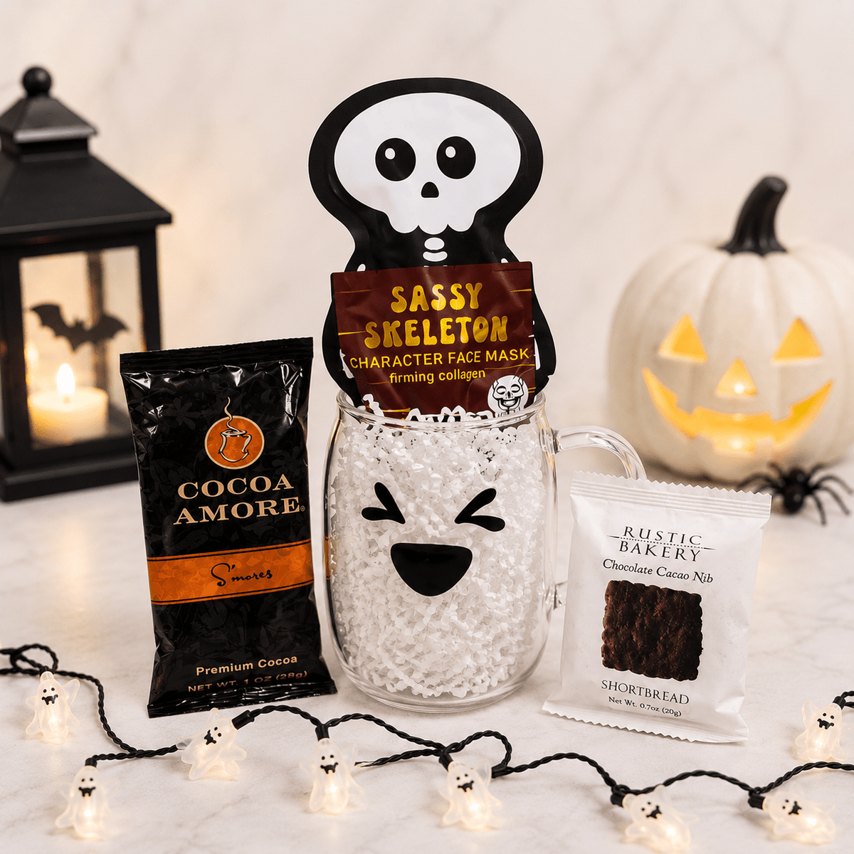Halloween Self Care Gift Set - Golden Gift Box