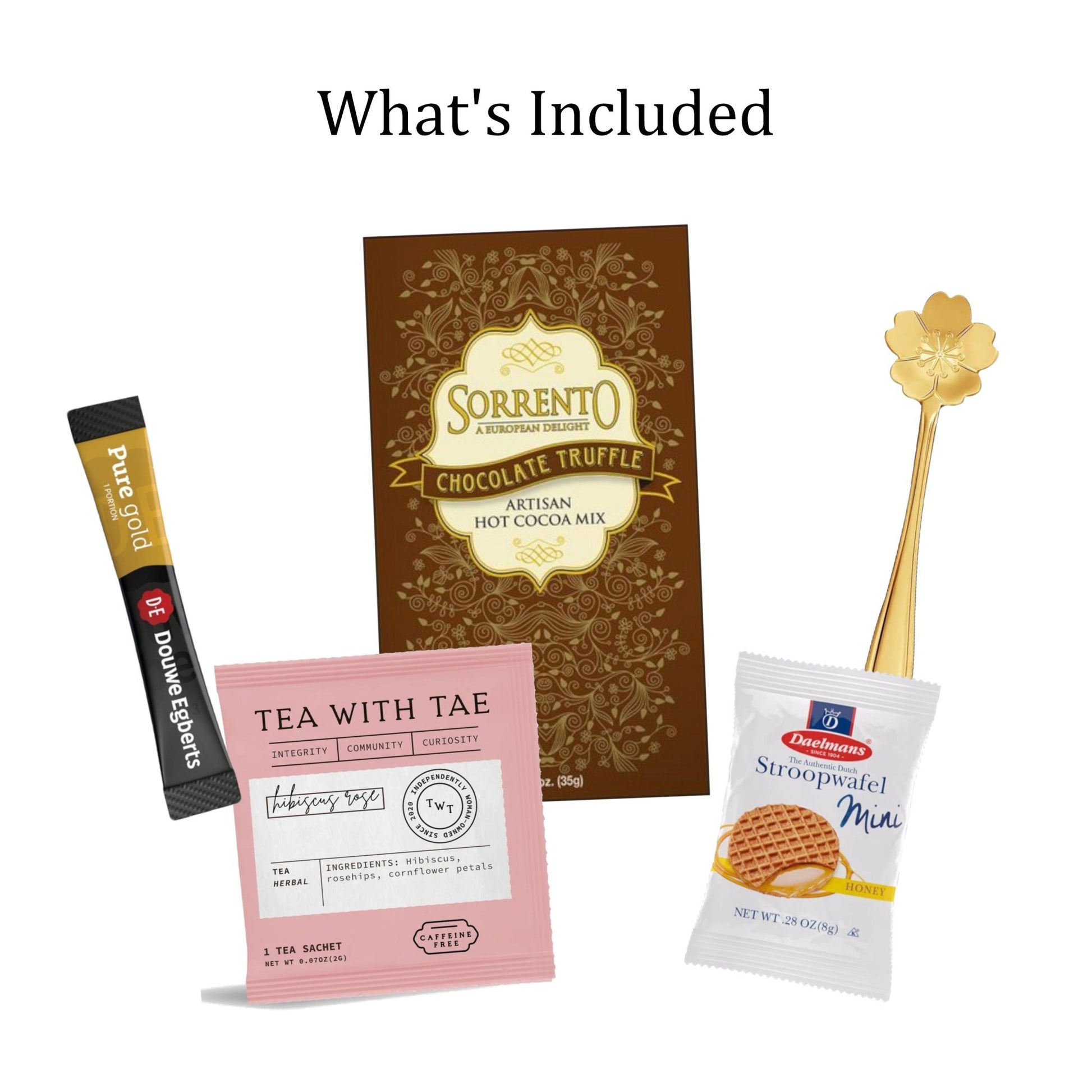 Hug in a Mug Gift Set, Pink - Coffee, Tea & Cocoa Gift Box - Golden Gift Box