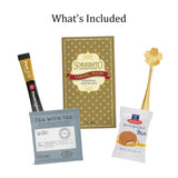 Hug in a Mug Gift Set, Turquoise - Coffee, Tea & Cocoa Gift Box - Golden Gift Box