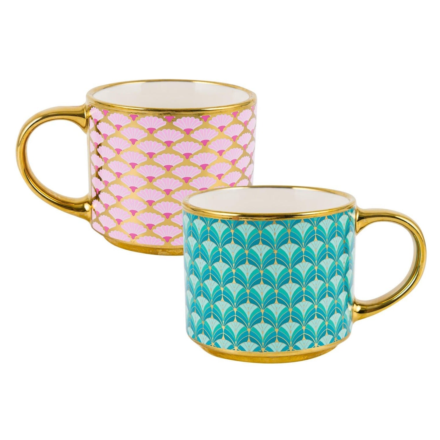 Hug in a Mug Gift Set, Turquoise - Coffee, Tea & Cocoa Gift Box - Golden Gift Box