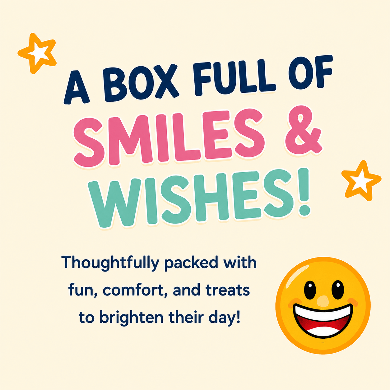Kids Get Well Gift Box - Golden Gift Box