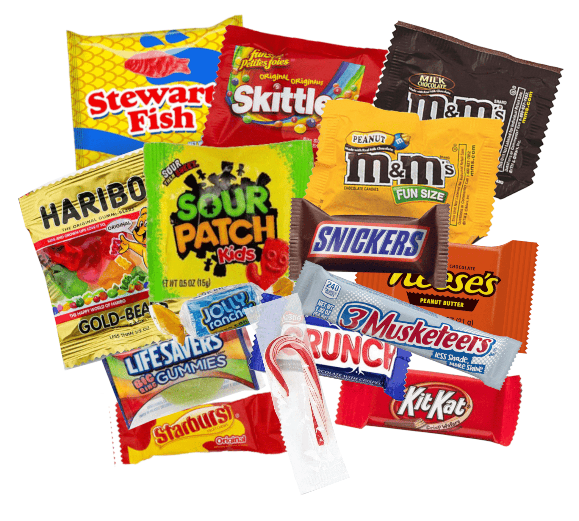 Miniature Christmas Stocking Candy Set – Holiday Candy - Filled Mini Stockings & Mittens (Multiple Styles Available) - Golden Gift Box