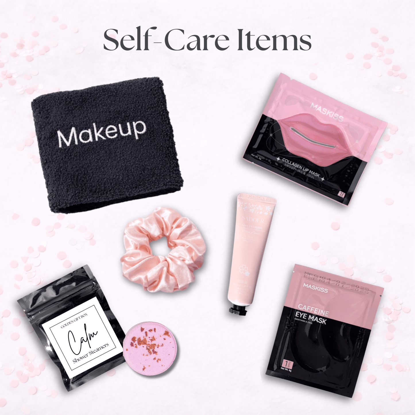 Mom’s Self Care Gift Box – 20 Minute Reset Spa Gift for Mom with Candle, Tea & Relaxation Essentials - Golden Gift Box