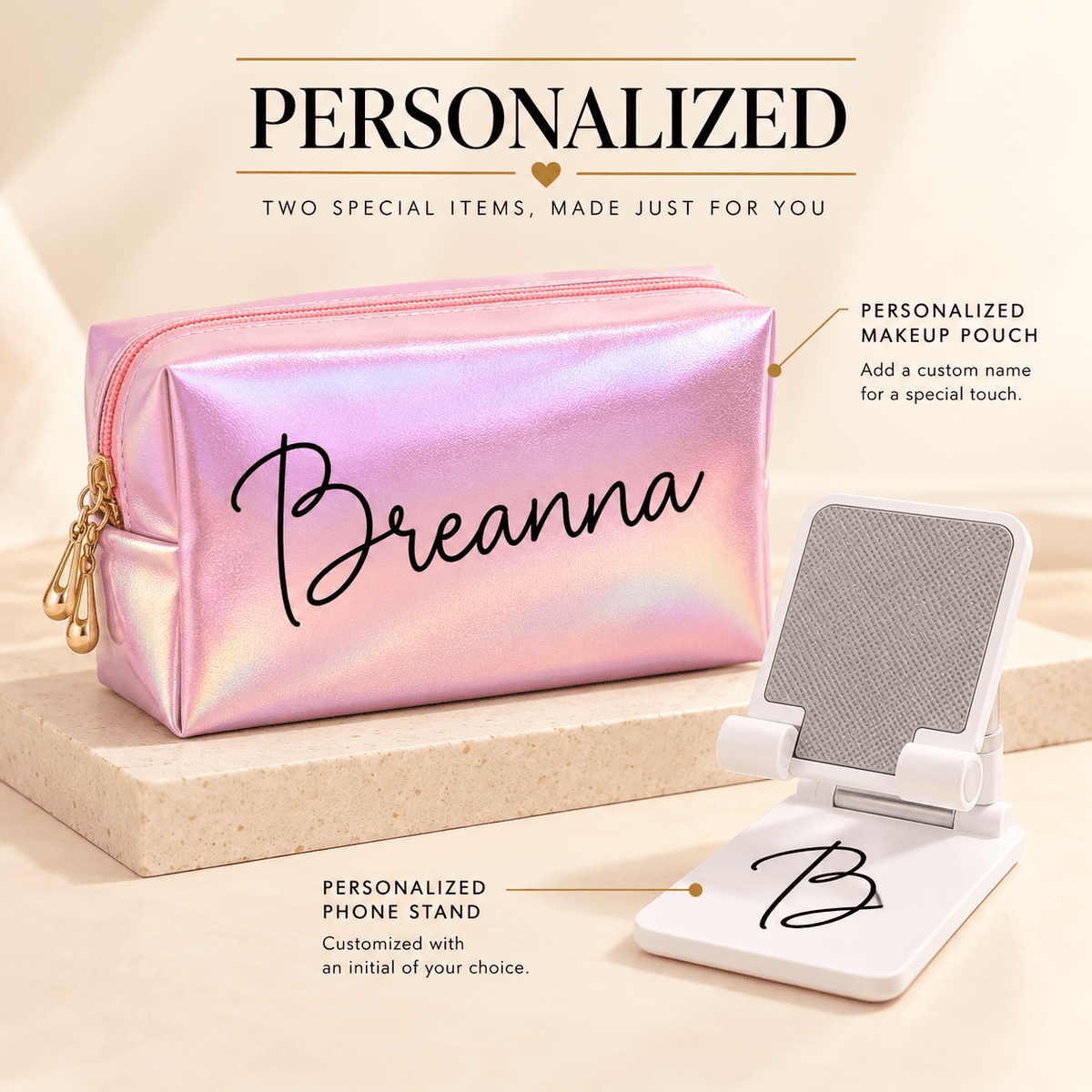 Personalized Teen Girl Gift Box - Golden Gift Box