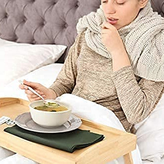 Get Well Cheer - For Someone Recovering From Flu, Allergies, or Cold - Golden Gift Box